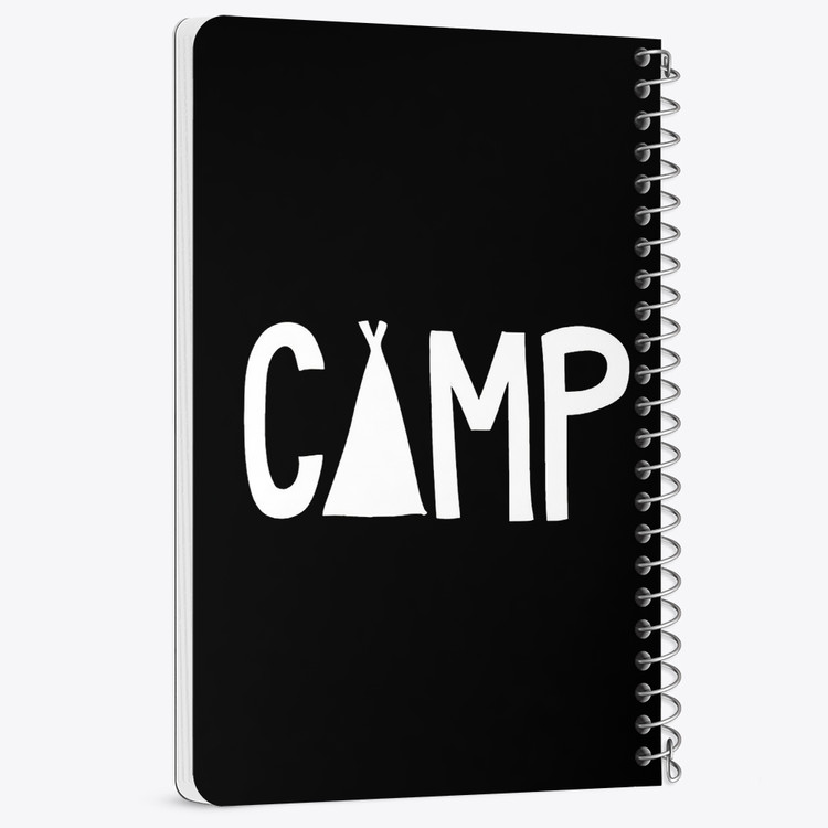 دفتر نقاشی 50 برگ خندالو طرح کمپینگ (Camping) کد 37832