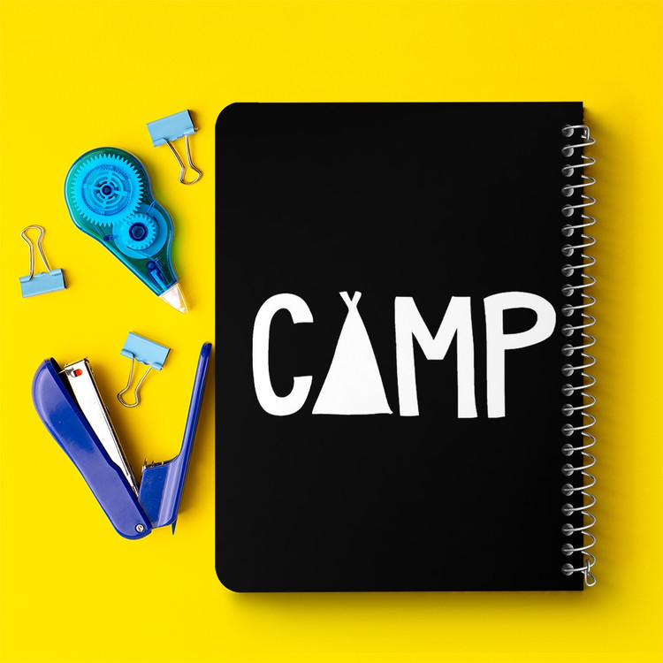 دفتر نقاشی 50 برگ خندالو طرح کمپینگ (Camping) کد 37832