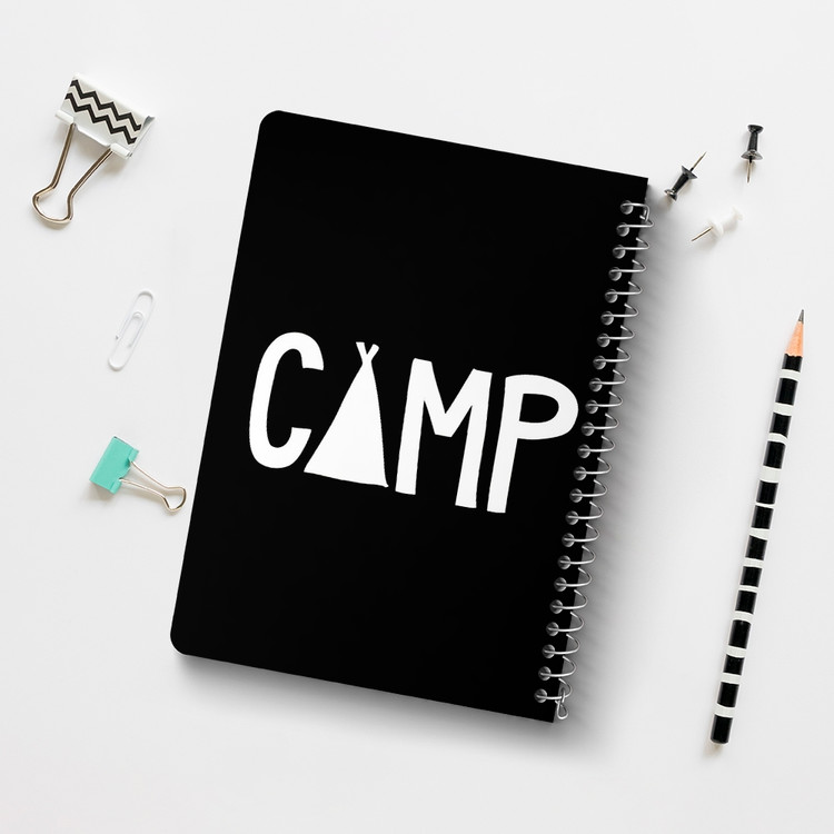 دفتر نقاشی 50 برگ خندالو طرح کمپینگ (Camping) کد 37832