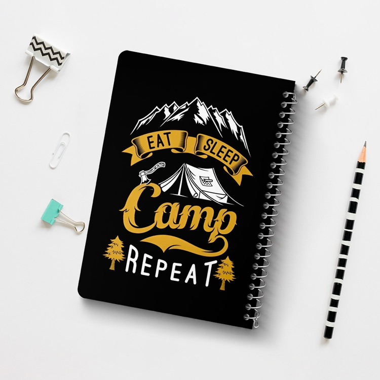 دفتر نقاشی 50 برگ خندالو طرح کمپینگ (Camping) کد 37806