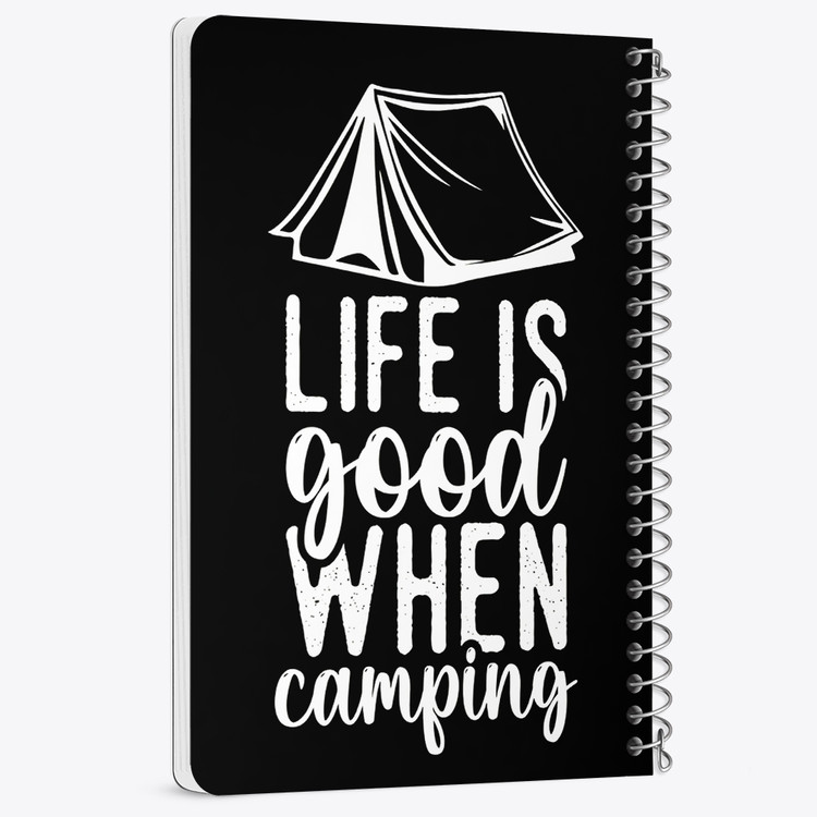 دفتر نقاشی 50 برگ خندالو طرح کمپینگ (Camping) کد 37804