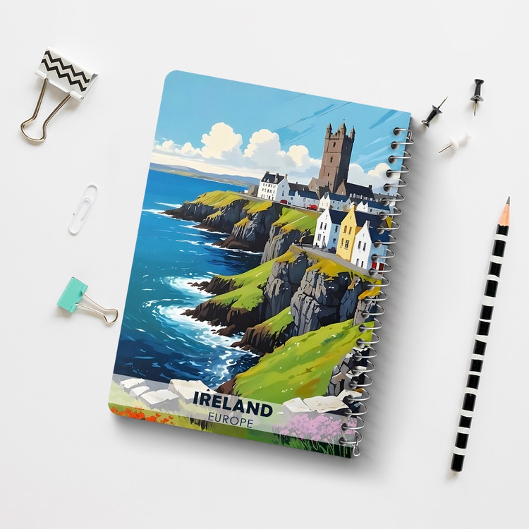 دفتر نقاشی 50 برگ خندالو طرح ایرلند (Ireland) کد 37717