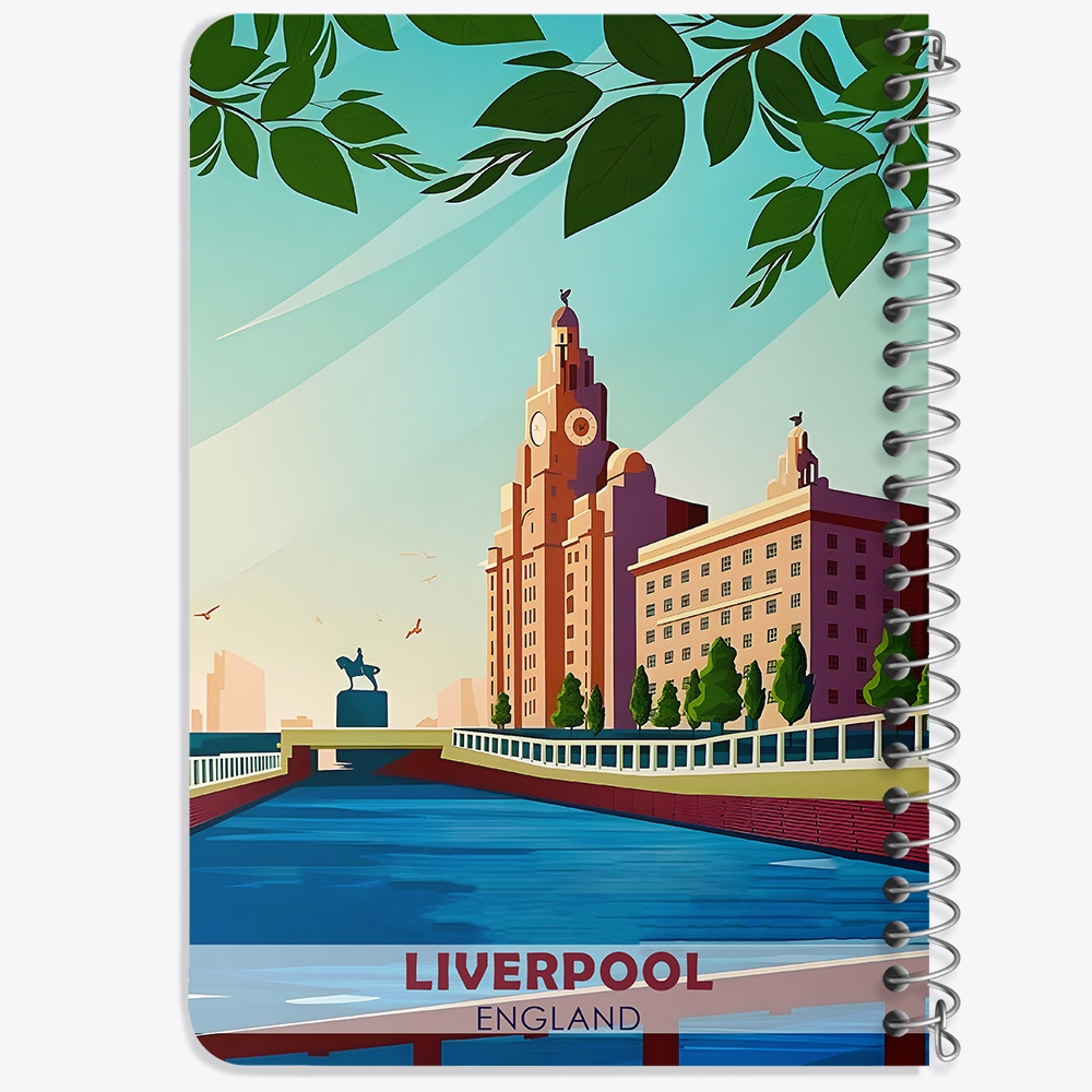 دفتر نقاشی 50 برگ خندالو طرح لیورپول (Liverpool) کد 37716