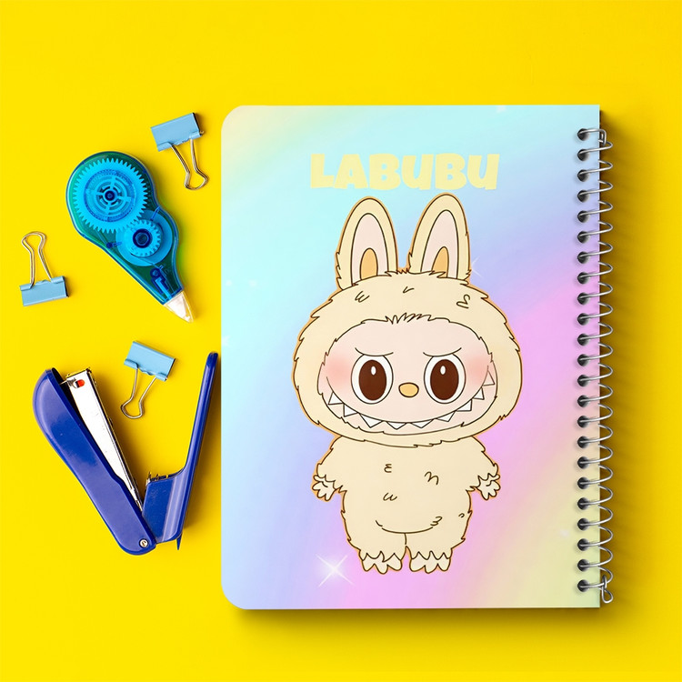 دفتر نقاشی 50 برگ خندالو طرح عروسک لبوبو (Labubu) کد 37584