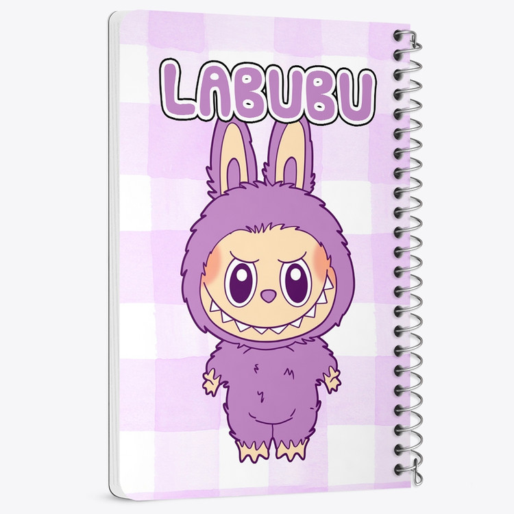 دفتر نقاشی 50 برگ خندالو طرح عروسک لبوبو (Labubu) کد 37553