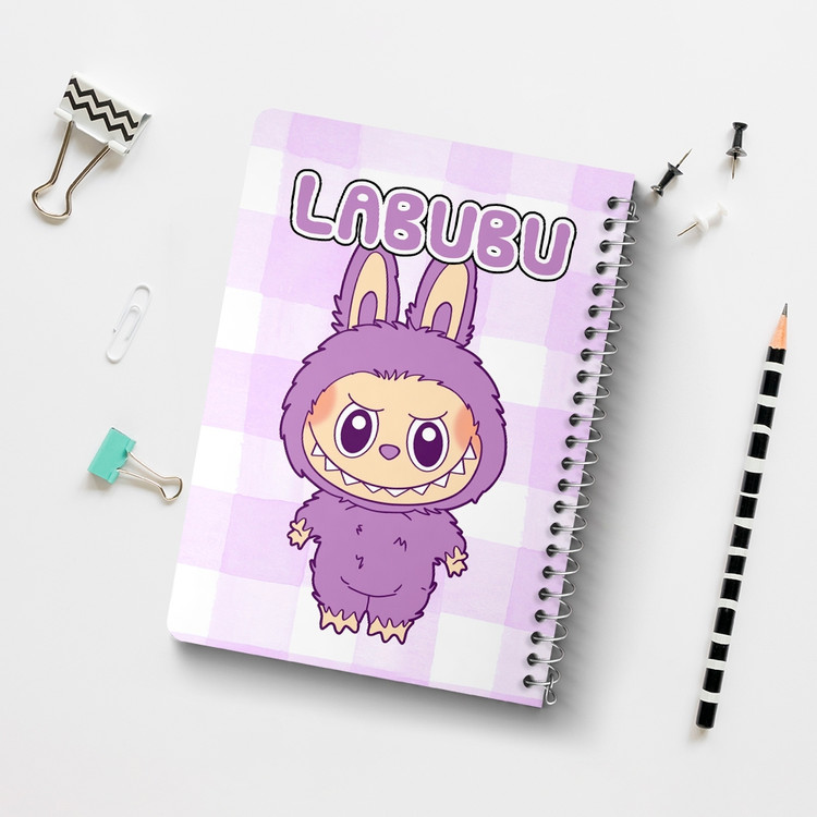 دفتر نقاشی 50 برگ خندالو طرح عروسک لبوبو (Labubu) کد 37553