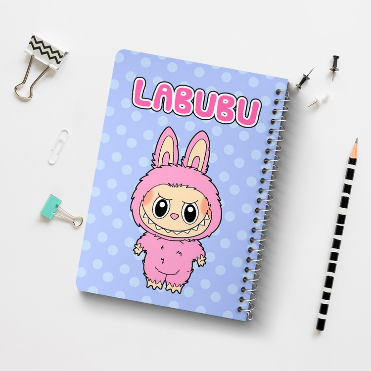دفتر نقاشی 50 برگ خندالو طرح عروسک لبوبو (Labubu) کد 37552
