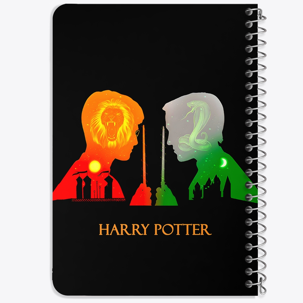 دفتر نقاشی 50 برگ خندالو طرح هری پاتر و مالفوی (Harry Potter) کد 37497