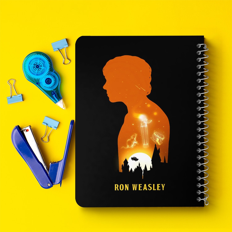 دفتر نقاشی 50 برگ خندالو طرح ویزلی هری پاتر (Harry Potter) کد 37493