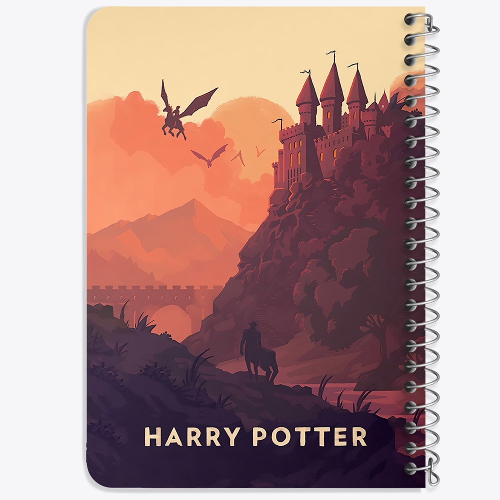 دفتر نقاشی 50 برگ خندالو طرح هری پاتر (Harry Potter) کد 37487
