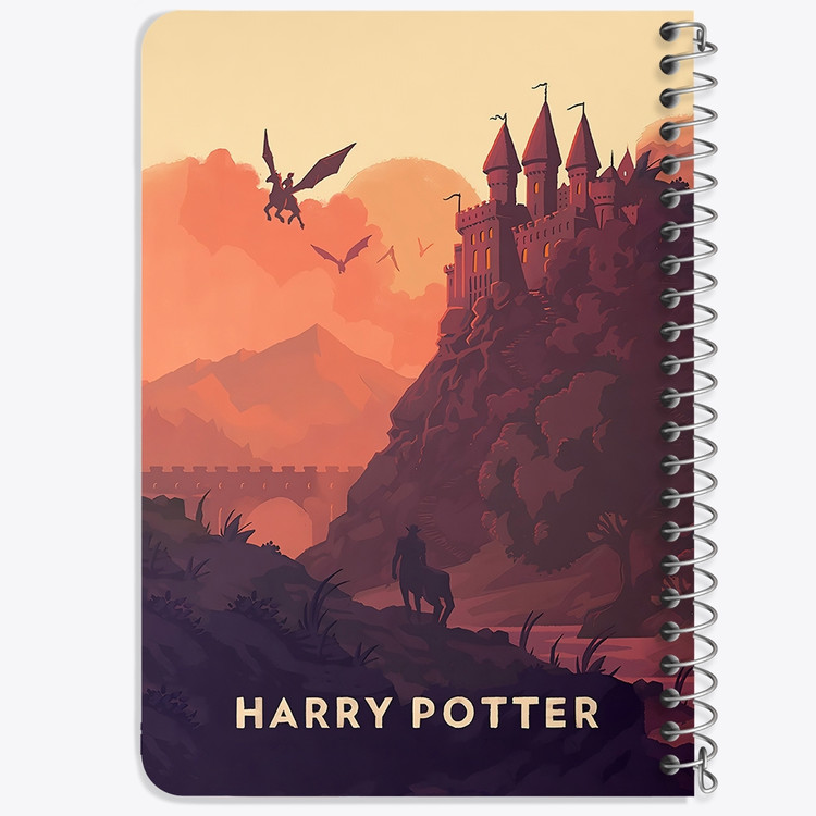 دفتر نقاشی 50 برگ خندالو طرح هری پاتر (Harry Potter) کد 37487