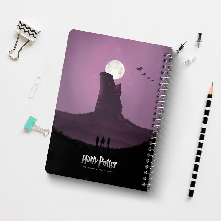 دفتر نقاشی 50 برگ خندالو طرح هری پاتر (Harry Potter) کد 37486