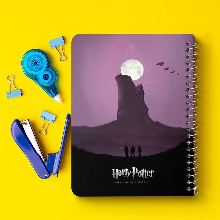 دفتر نقاشی 50 برگ خندالو طرح هری پاتر (Harry Potter) کد 37486