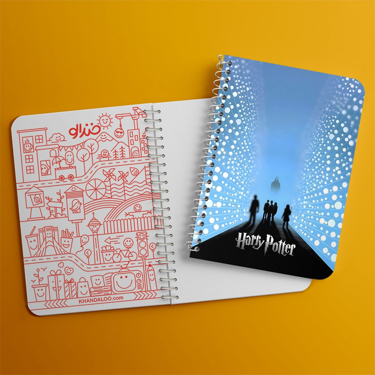 دفتر نقاشی 50 برگ خندالو طرح هری پاتر (Harry Potter) کد 37484