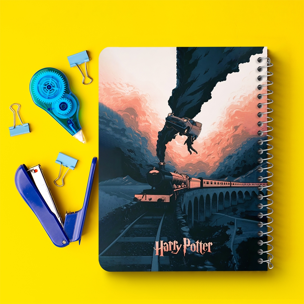 دفتر نقاشی 50 برگ خندالو طرح هری پاتر (Harry Potter) کد 37480