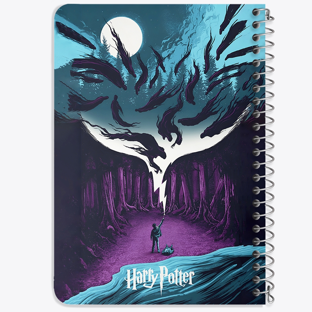 دفتر نقاشی 50 برگ خندالو طرح هری پاتر (Harry Potter) کد 37479