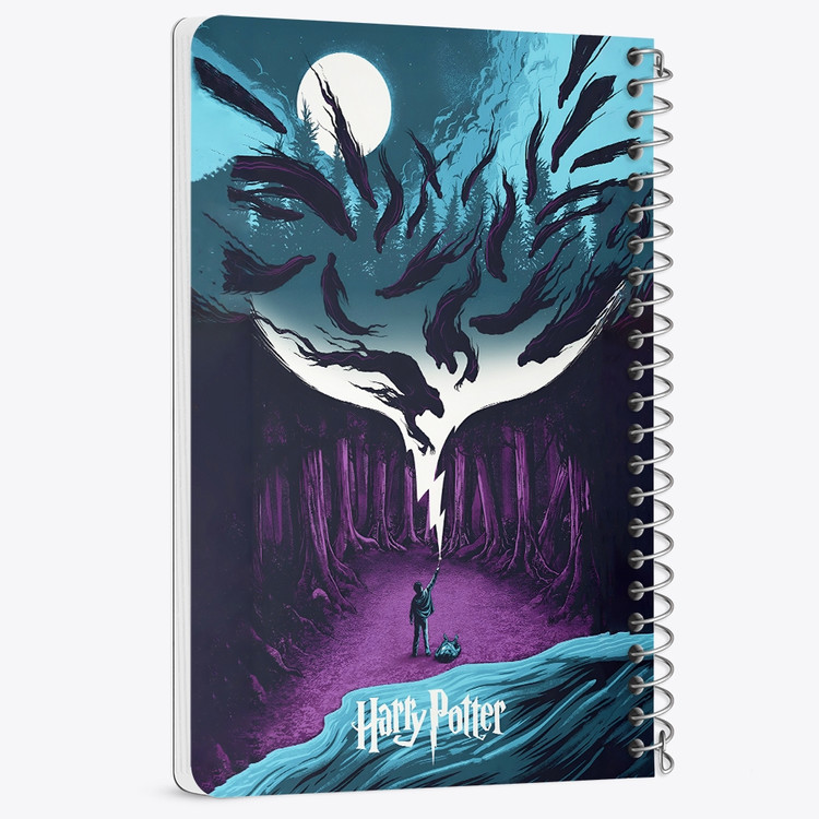 دفتر نقاشی 50 برگ خندالو طرح هری پاتر (Harry Potter) کد 37479
