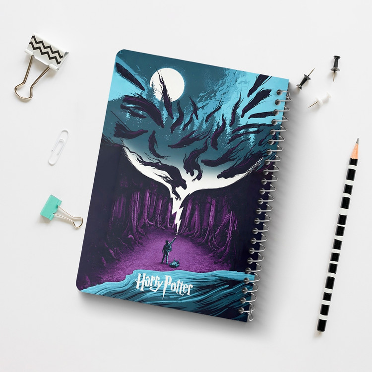دفتر نقاشی 50 برگ خندالو طرح هری پاتر (Harry Potter) کد 37479