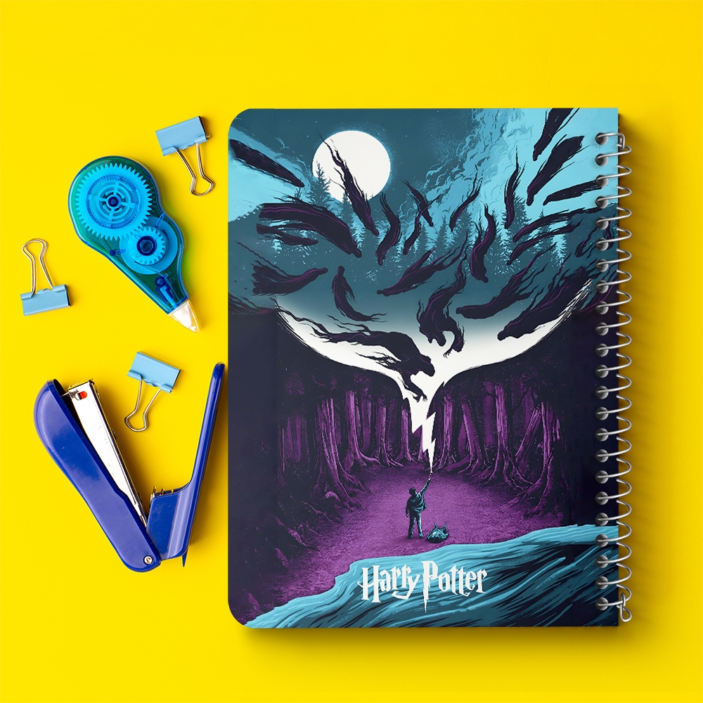 دفتر نقاشی 50 برگ خندالو طرح هری پاتر (Harry Potter) کد 37479