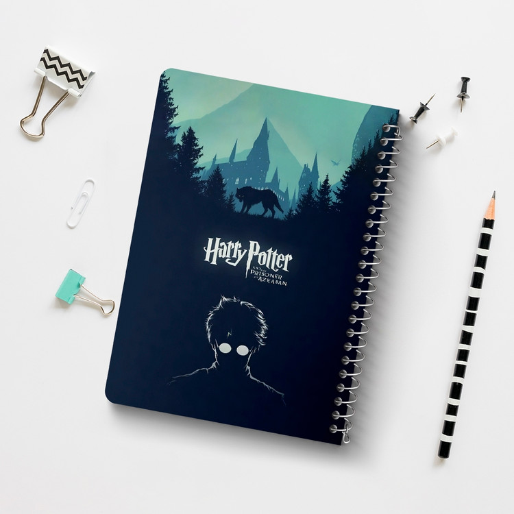 دفتر نقاشی 50 برگ خندالو طرح هری پاتر (Harry Potter) کد 37478