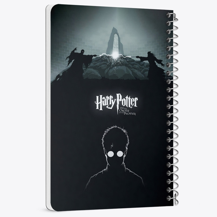 دفتر نقاشی 50 برگ خندالو طرح هری پاتر (Harry Potter) کد 37476