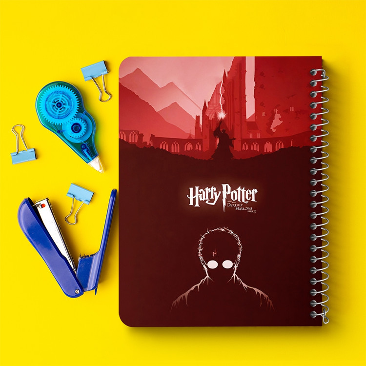 دفتر نقاشی 50 برگ خندالو طرح هری پاتر (Harry Potter) کد 37472