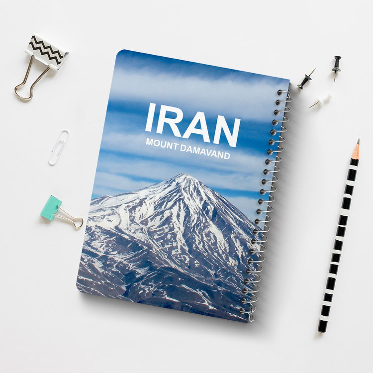 دفتر نقاشی 50 برگ خندالو طرح قله دماوند کد 37362