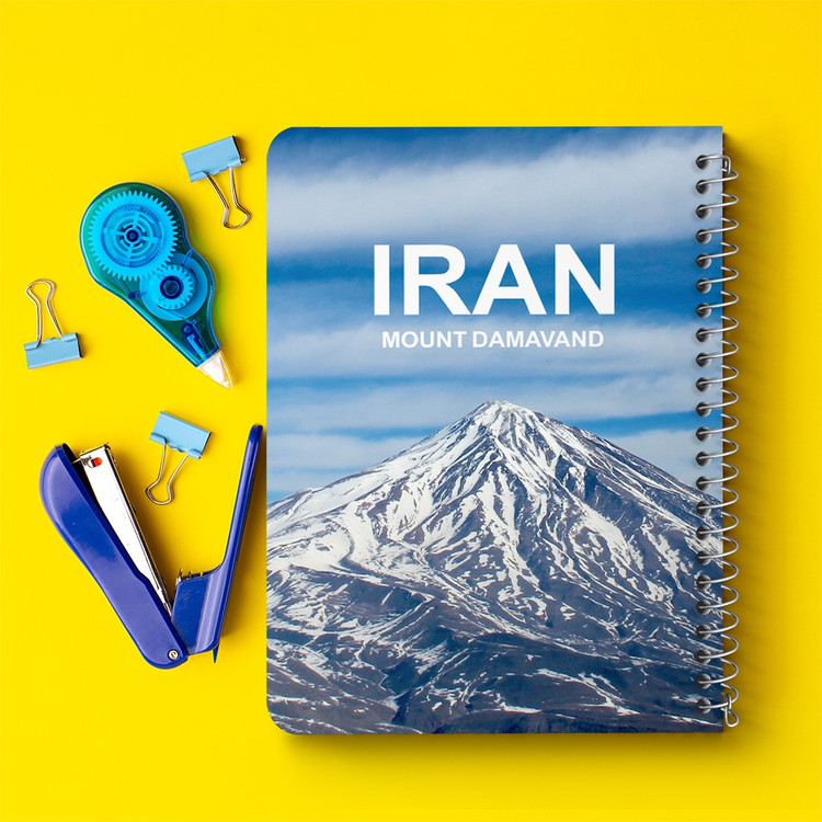دفتر نقاشی 50 برگ خندالو طرح قله دماوند کد 37362