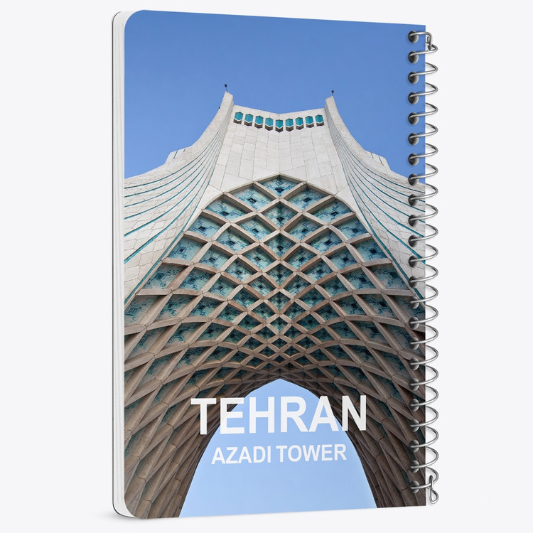 دفتر نقاشی 50 برگ خندالو طرح برج آزادی تهران کد 37360