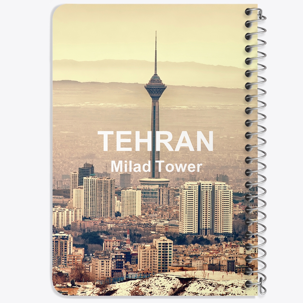 دفتر نقاشی 50 برگ خندالو طرح برج میلاد تهران کد 37337