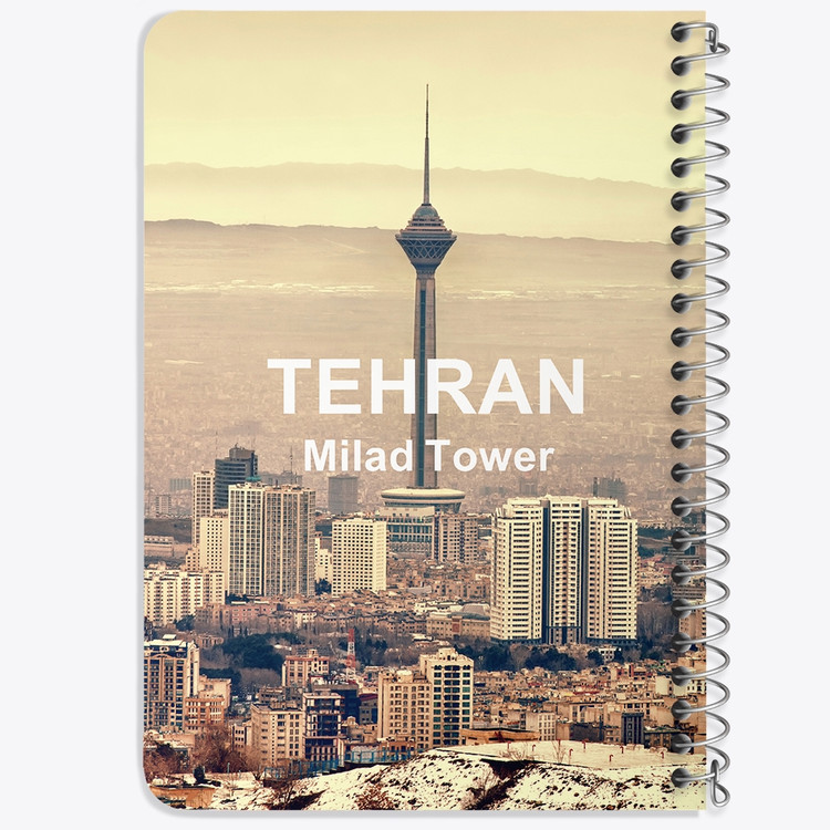 دفتر نقاشی 50 برگ خندالو طرح برج میلاد تهران کد 37337