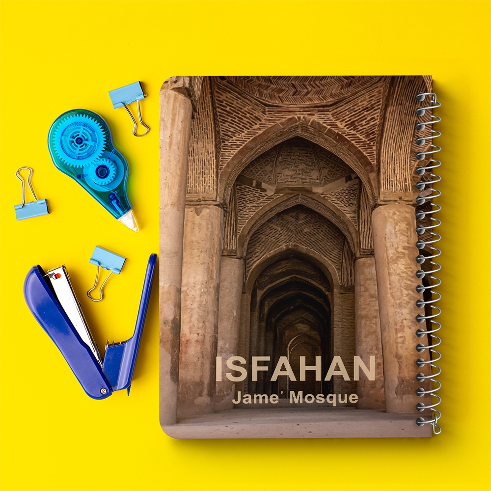 دفتر نقاشی 50 برگ خندالو طرح مسجد جامع اصفهان کد 37271