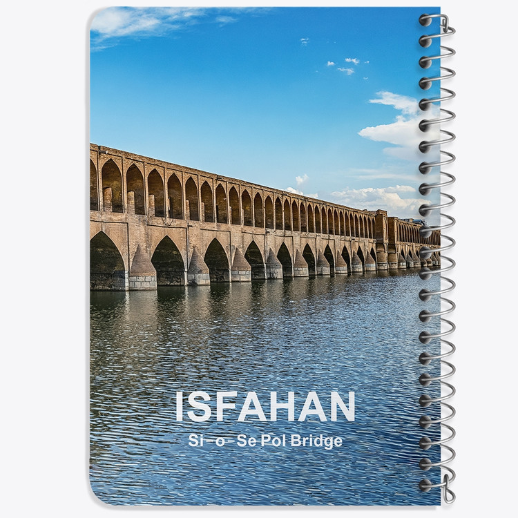 دفتر نقاشی 50 برگ خندالو طرح سی و سه پل اصفهان کد 37264