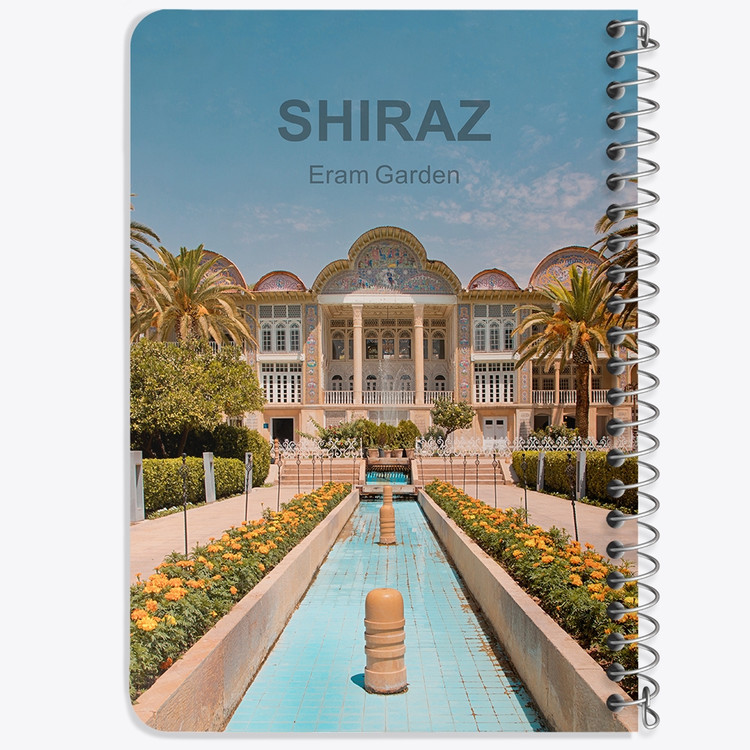 دفتر نقاشی 50 برگ خندالو طرح باغ ارم شیراز کد 37209