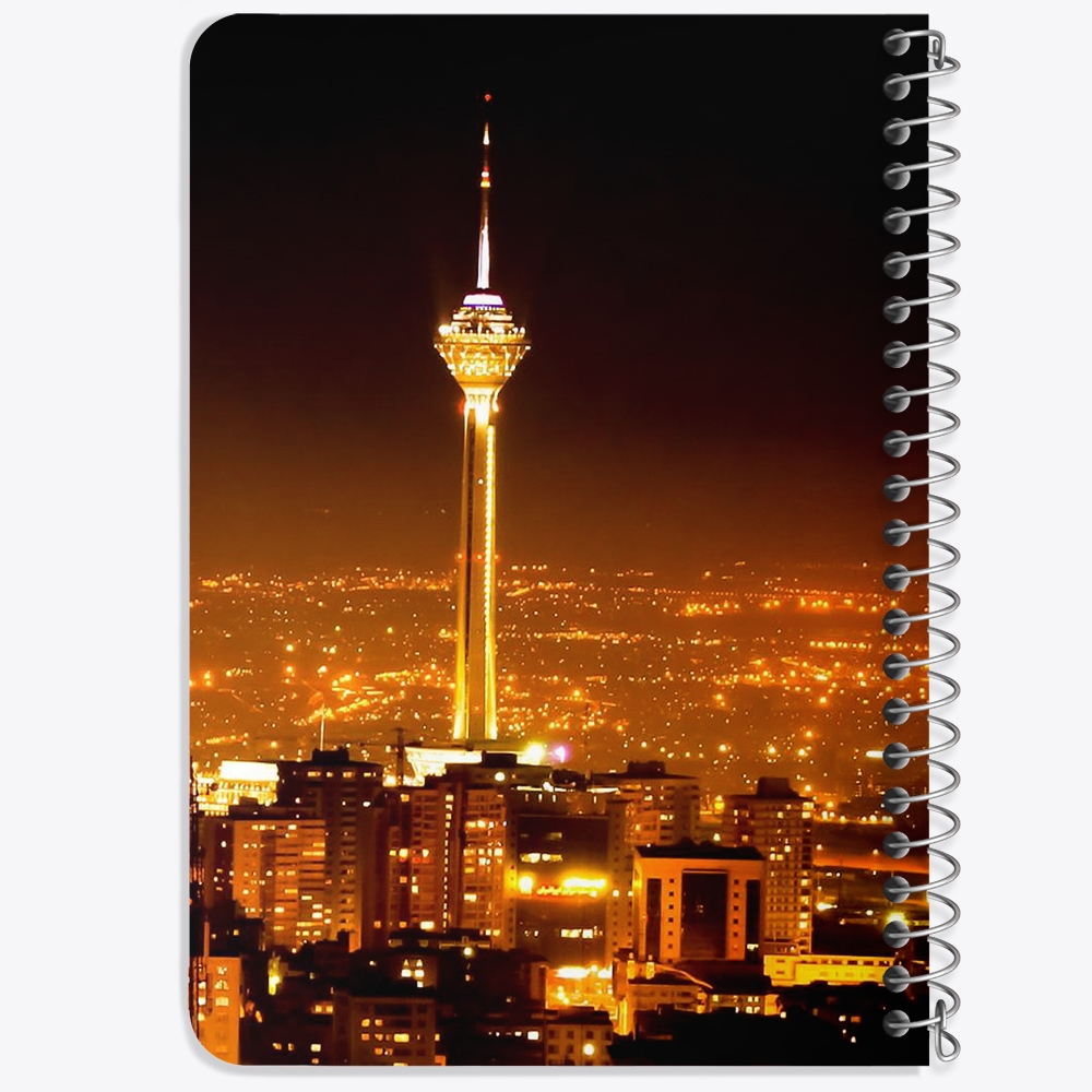 دفتر مشق 50 برگ خندالو طرح تهران کد 8604