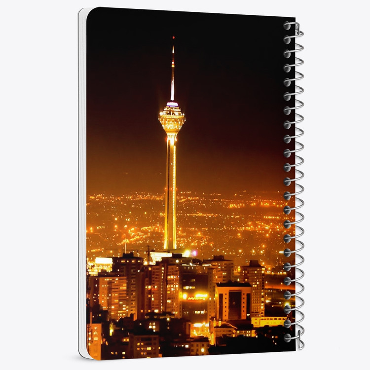 دفتر مشق 50 برگ خندالو طرح تهران کد 8604