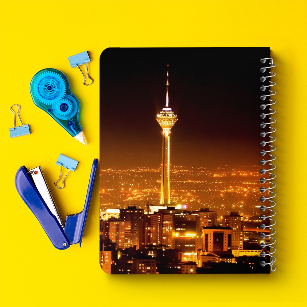 دفتر مشق 50 برگ خندالو طرح تهران کد 8604