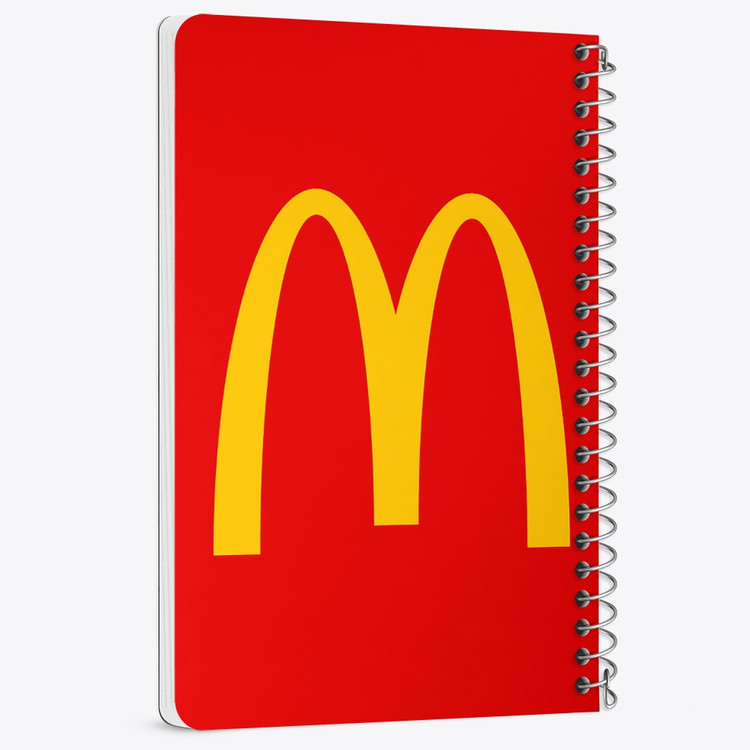 دفتر مشق 50 برگ خندالو طرح مک دونالد McDonald's کد 8517