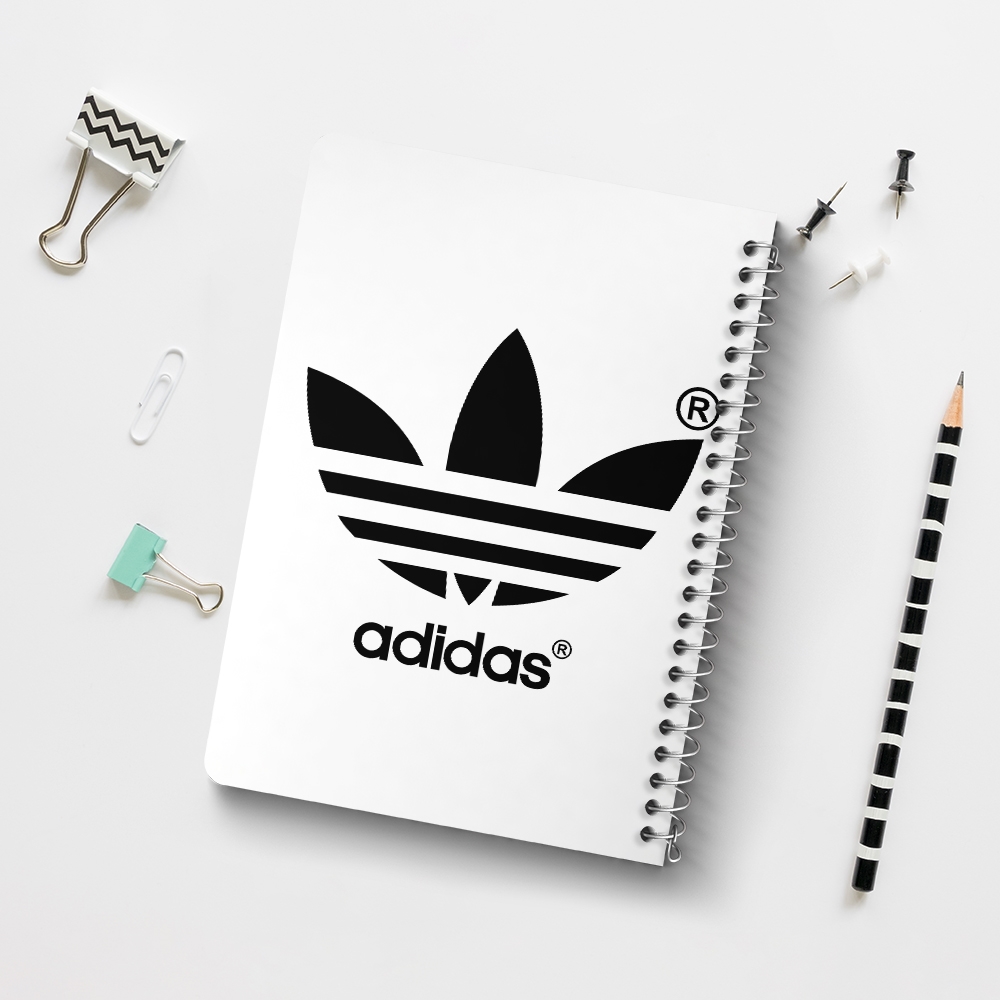 دفتر مشق 50 برگ خندالو طرح آدیداس Adidas کد 6214