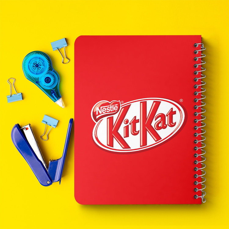 دفتر مشق 50 برگ خندالو طرح کیت کت Kit Kat کد 6206