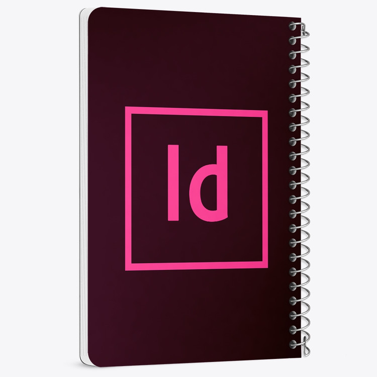دفتر مشق 50 برگ خندالو طرح ایندیزاین InDesign کد 6200