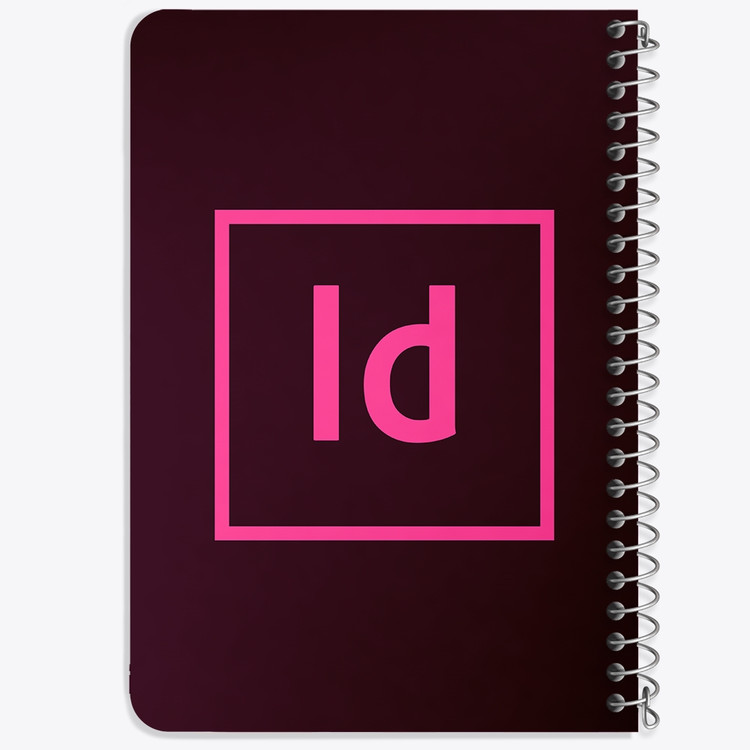 دفتر مشق 50 برگ خندالو طرح ایندیزاین InDesign کد 6200