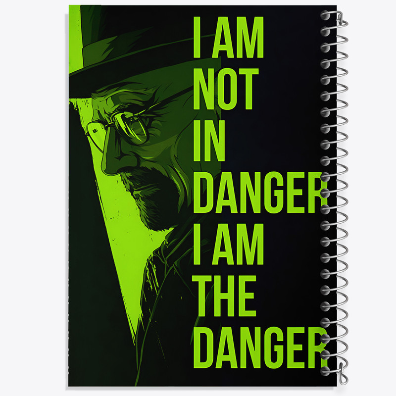 دفتر مشق 100 برگ خندالو طرح بریکینگ بد (Breaking Bad) کد F10185