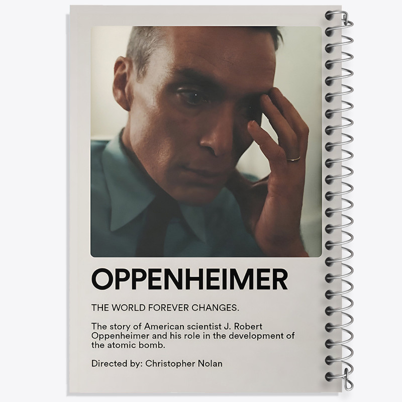 دفتر مشق 100 برگ خندالو طرح اوپنهایمر (Oppenheimer) کد F12915