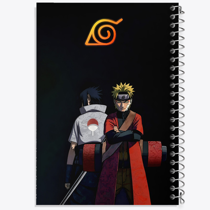 دفتر مشق 100 برگ خندالو طرح انیمه ناروتو (Naruto) کد N3652