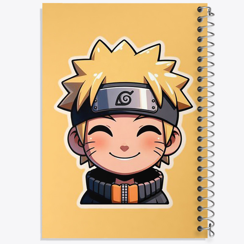 دفتر مشق 100 برگ خندالو طرح انیمه ناروتو (Naruto) کد N1875