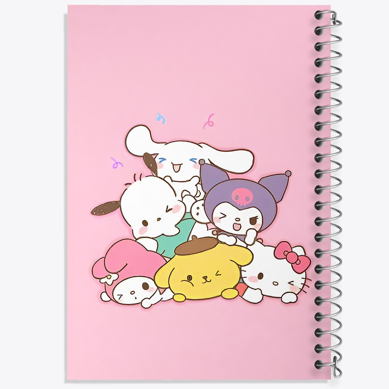 دفتر لیست خرید 50 برگ خندالو طرح کرومی (Kuromi) کد N4795