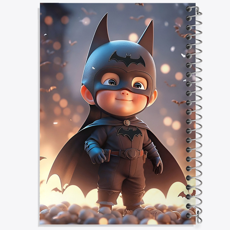 دفتر نقاشی 50 برگ خندالو طرح بتمن (Batman) کد F4387