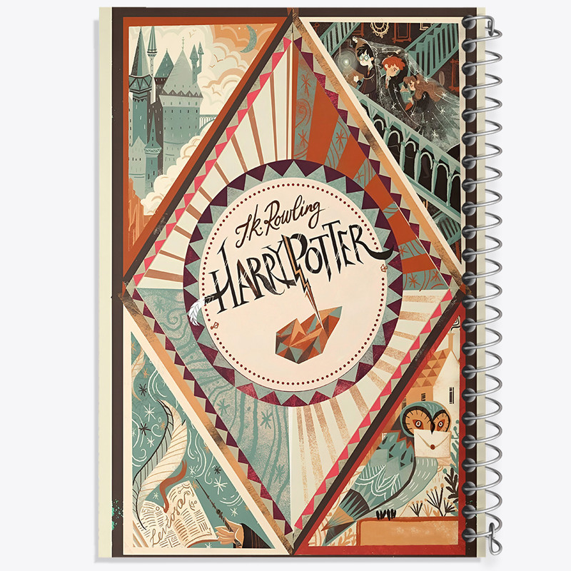 دفتر مشق 50 برگ خندالو طرح هری پاتر (Harry Potter) کد F8640