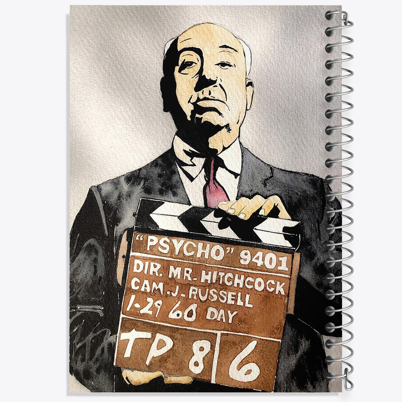 دفتر مشق 100 برگ خندالو طرح روانی هیچکاک (Psycho) کد F11459